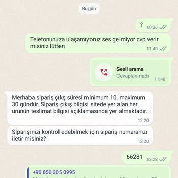 Boyser Teknik Servis Teslimatı Yapılmayan Ürün