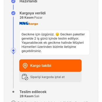 MNG Kargo Evde Olduğum Halde Evde Yok Denilip Kargom Teslim Edilmedi