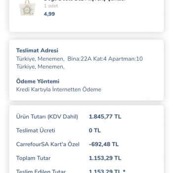 Carrefour SA Misafirler Önünde Mağduriyet Yaşadık