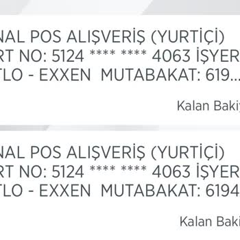 Exxen Parasını Ödediğim Halde Üyeliğiniz Bulunmuyor Deniliyor.