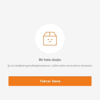 Trendyol Siparişlerim Kısmına Giremiyorum