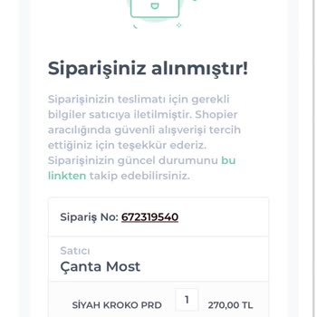 Çanta Most Mevcut Olmayan Çantanın Parası Alındı