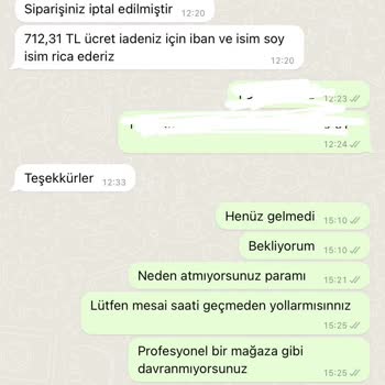 Nare Giyim Ürün İadesi Ve Müşteri Mağduriyeti