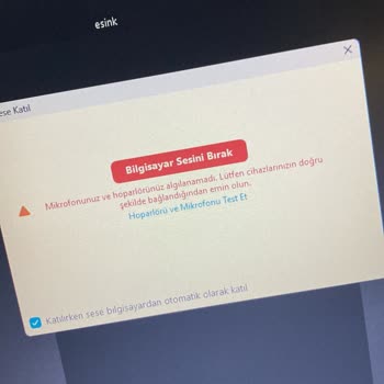 Lenovo Bilgisayar Yeni Laptopumun Mikrofonu Çalışmıyor!