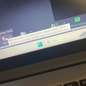 Lenovo Bilgisayar Yeni Laptopumun Mikrofonu Çalışmıyor!