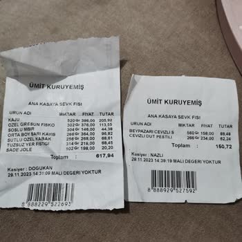 Ümit Kuruyemiş Bayat Cevizli Sucuk