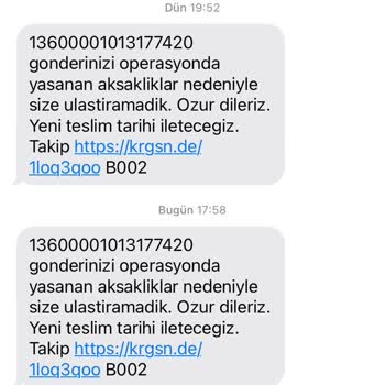 Decathlon Firması Teslim Edilmeyen Siparişimi Teslim Edildi Gösteriyor