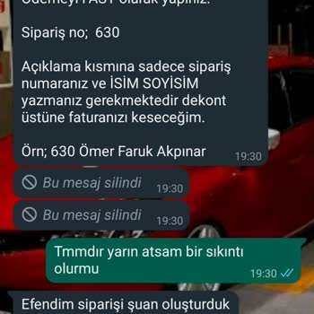 İhalleden (Instagram) Müşteri Destek Ve Kargo Bilgilendirme Şaşkınlığı