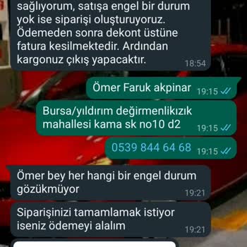 İhalleden (Instagram) Müşteri Destek Ve Kargo Bilgilendirme Şaşkınlığı