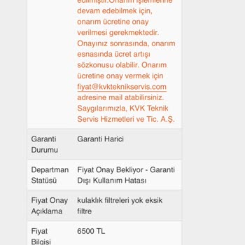 KVK Beats Fit Pro Garantili Tamir Edilmedi