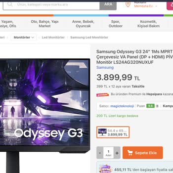Hepsiburada Şahane Kasım Altında Fazla Ücret Alınması.