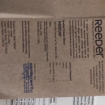 Reeder Firmasına Güvendik Bizi Mağdur Etti