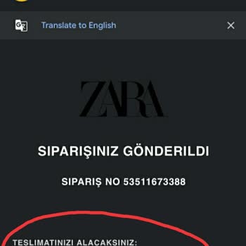 Bir Günde Kargo Zara Devir Ulaşılamama Sorunu