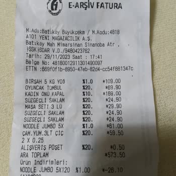 A101den Juno Bayan Terlik Alımı