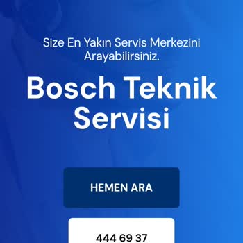 Bosch Yetkili Servis Sahte Onarım
