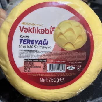 Lazz Vakfıkebir Süt Ürünleri Tereyağından Çıkan Kıl