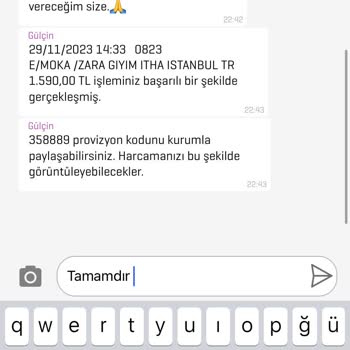 Zara Ödeme Gerçekleşmedi Hatası