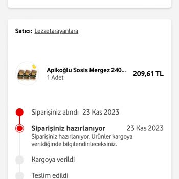 Vodafone Her Şey Yanımda Vodafone Yanımda Sipariş İptal Etmiyor