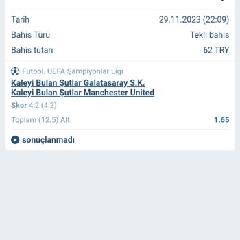 1xBet Kuponum Saatler Geçmesine Rağmen Sonuçlanmıyor