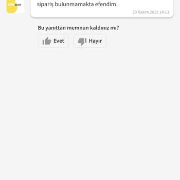 Trendyol Para Aldılar Ürün Yok