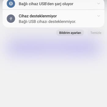 Samsung Telefon Şarj USB Sorunu