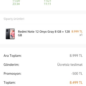 Xiaomi Para İadesi Yatırmıyor