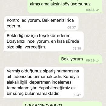 Zara İade Depoda Yok Deniliyor İki Ürünüm İçin