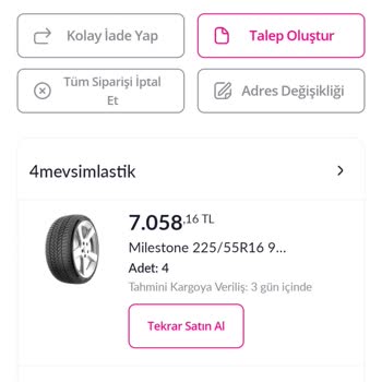 Pazarama Ürün Gönderilmedi/ Muhatap Yok