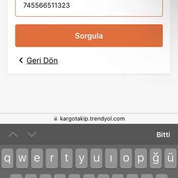 Trendyol Express Yanıltıcı Kargo Mesajı Şikayeti