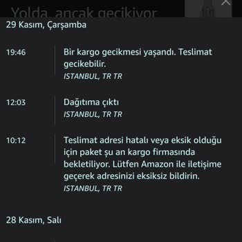 Kolay Gelsin Kargomu Ulaştırmıyor. İşime Malolacak Derecede Mağdurum.