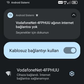 Vodafone Evde İnternet İnternet Sorunu