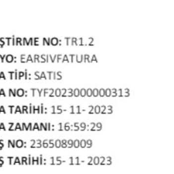 Trendyol Faturada T. C. Kimlik Numarasının Faturaya Eklenmemesi.