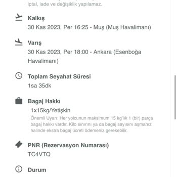 Enuygun.com Müşteri Hizmetleri Personeli Hatalı İşlem Yaptı