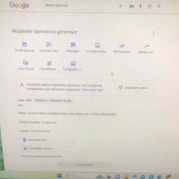 Google İşletmem Askıya Alındı