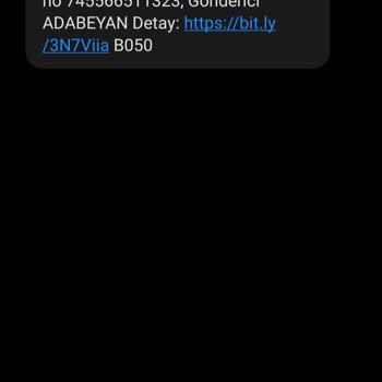 Ada Beyan Trendyol Express Adıyla Gelen Yanıltıcı Mesaj