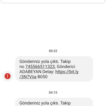 Ada Beyan İstenmeyen Mesaj Şikayeti