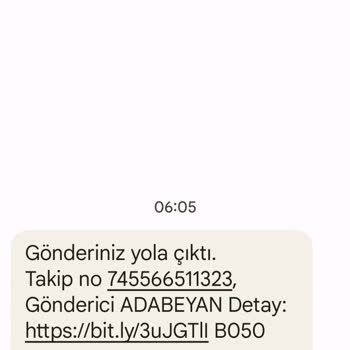 Trendyol Express Sipariş Girmediğim Halde Aynı Mesaj Banada Geldi