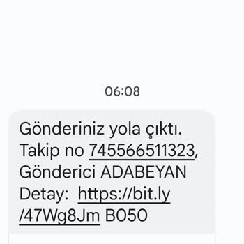Trendyol Ada Beyan Dan Verilmemiş Sipariş Mesajı
