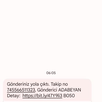 Ada Beyan Sipariş Mesajı Geliyor