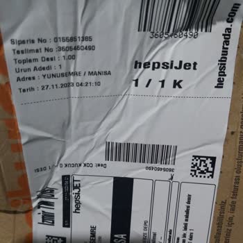 Hepsiburada Gözlük Yerine Yollanan Deterjan