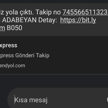 Trendyol Express Gizemli Mesaj Ve Otomatik İndirme Endişesi