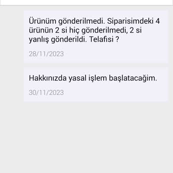 Paul Mark Siparişlerimi Teslim Etmedi Ve Fakat Teslim Edilmiş Gösterdi