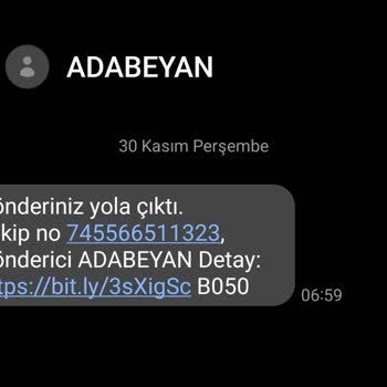 Ada Beyan Güvenliğimi Tehdit Eden Mesaj!