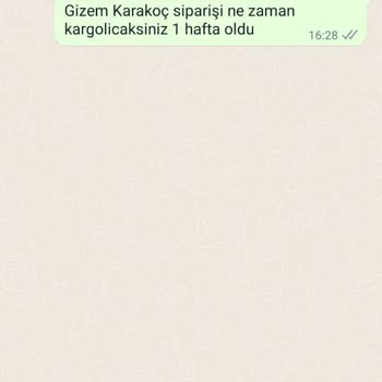 Urfayoresi.com Siparişin Gönderilmemesi Ve Bilgi Alınmaması