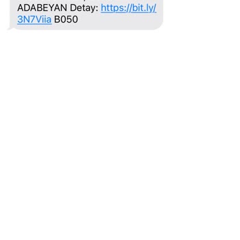 Ada Beyan İzinsiz Mesaj Ve Sipariş Şaşkınlığı