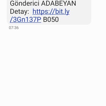 Ada Beyan Şüpheli Kargo Mesajı!