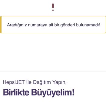 Hepsijet Carpe Kargom Nerede? Ulaşamıyorum