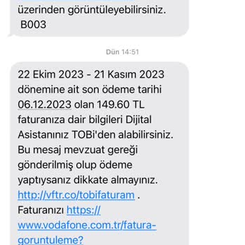 Vodafone Cayma Bedeli Ödeme