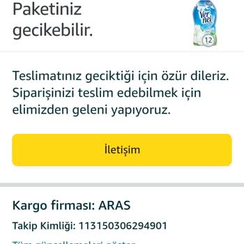 Amazon Ürün Gelmedi Çözüm Destek İstiyorum