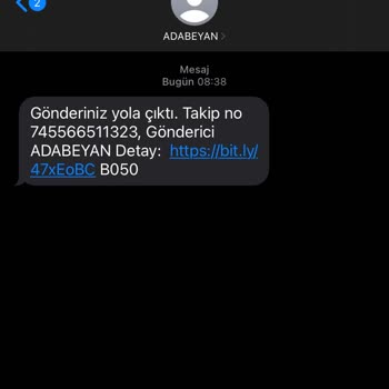 Adabeyan Olmayan Sipariş Takip İçin Mesaj Atıyor